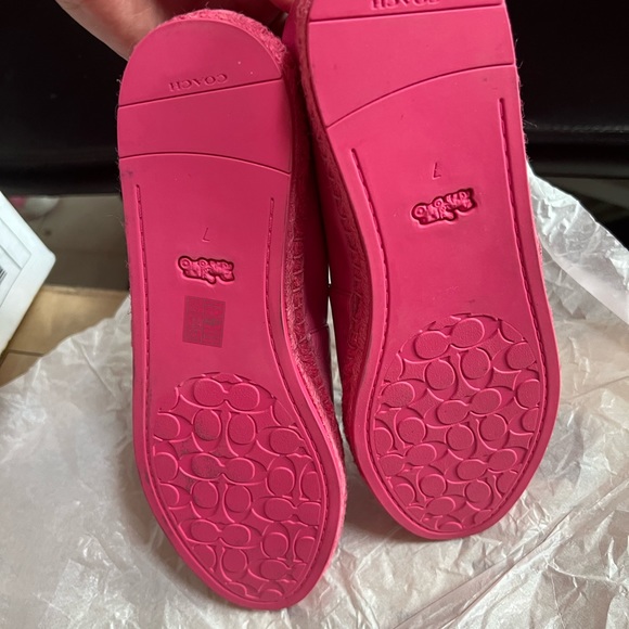 ❌ SOLD ❌** COACH Carley Perforated Leather Espadrilles - Picture 5 of 5